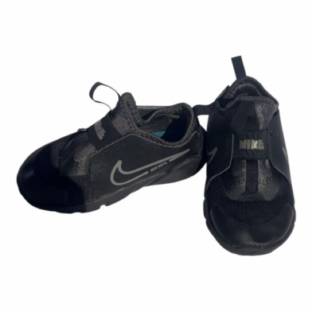 Nike Flex Runner Black Toddler Shoes – Size 9C